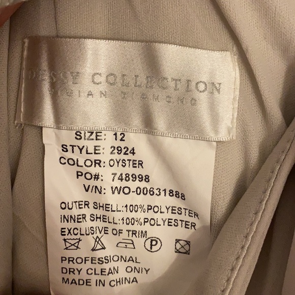 Dessy Floor Length Dress - Picture 6 of 6